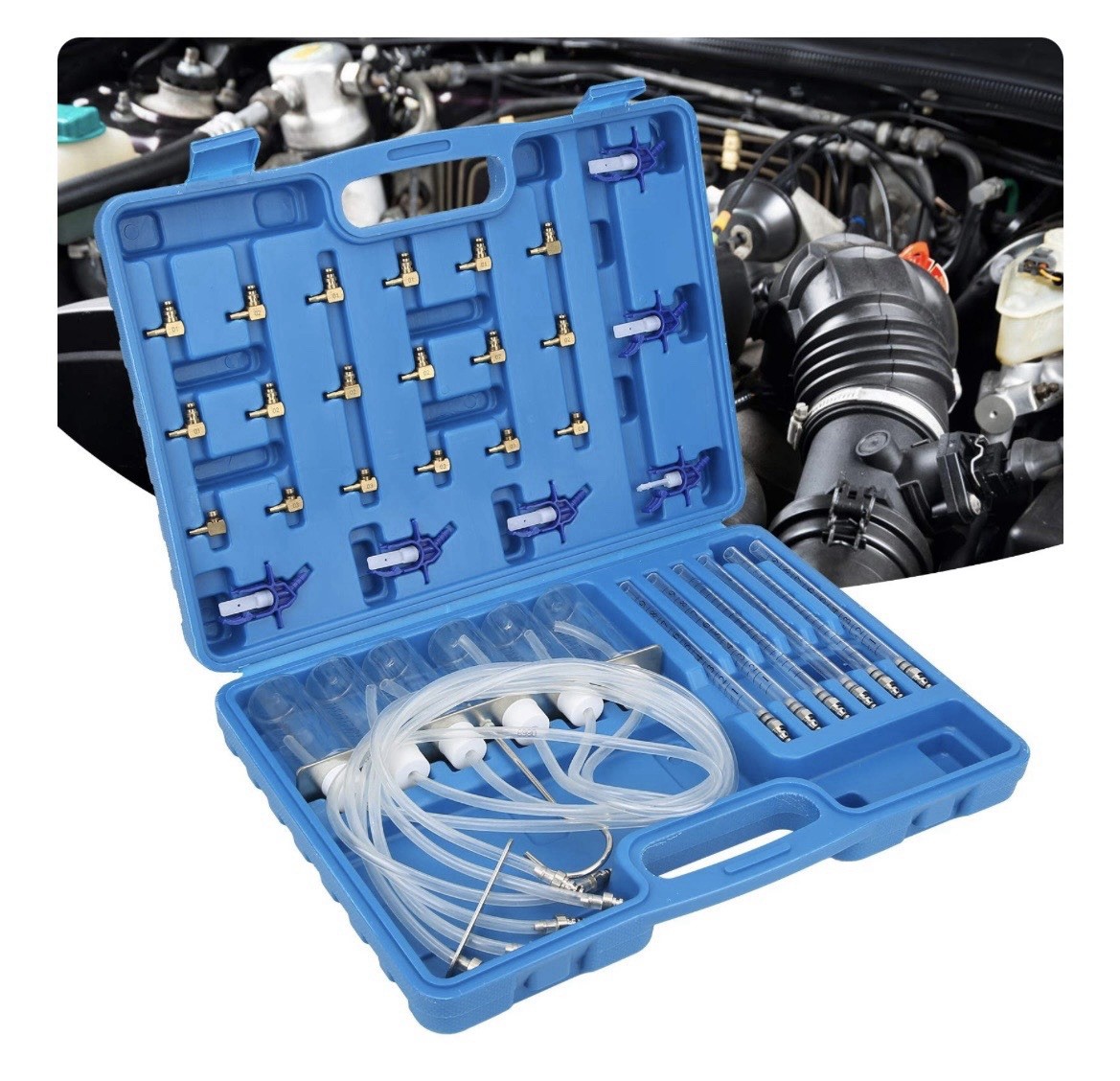 Flow Meter Engine, Injector Test Kit Six Cylinders Tool