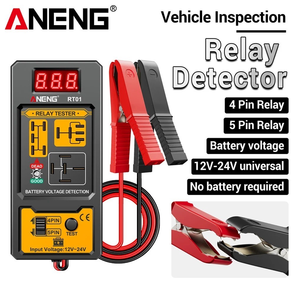 ANENG Universal Car Relay Tester Voltage Tester RT01 11-25V – Free Shipping