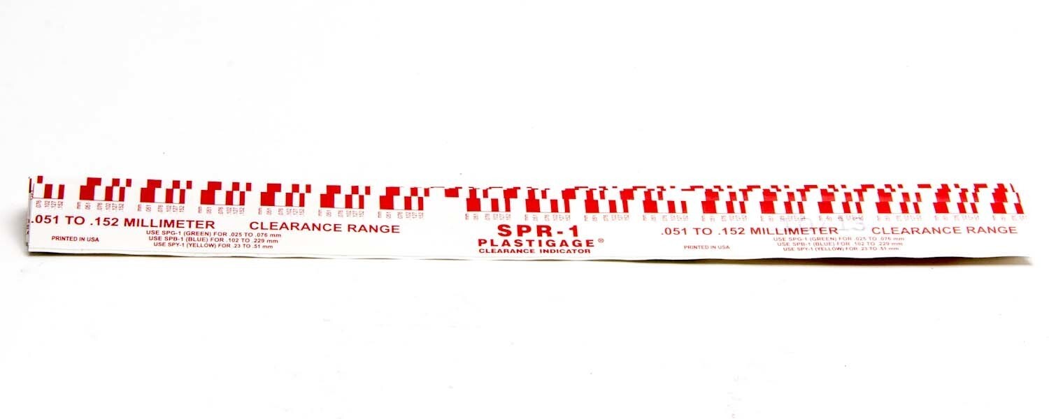 Sealed Power SPR1-12 (Set of 12) Plastigauge Red