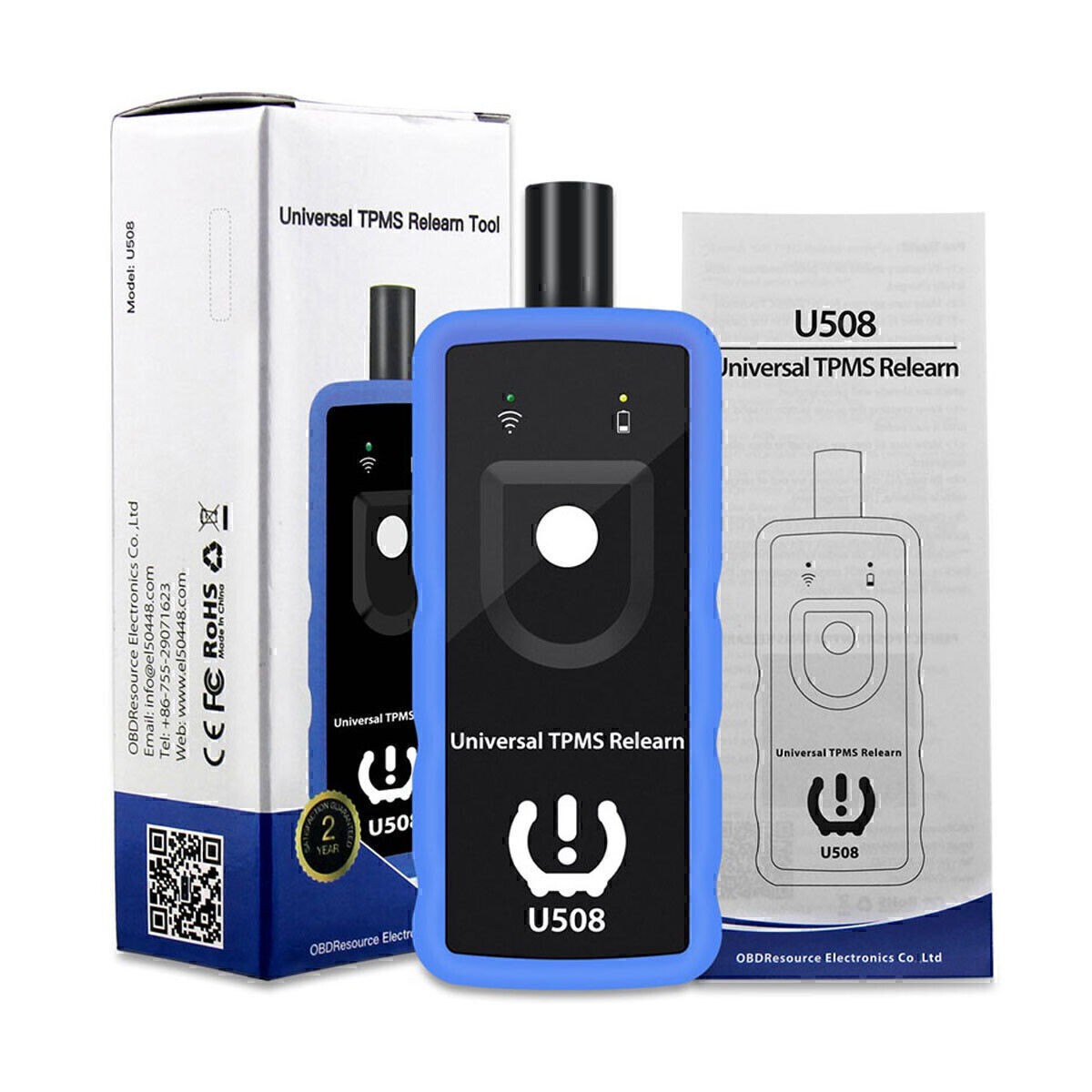 U508 Universal TPMS Relearn Reset Tool Tire Sensor Activation Tool Replacement