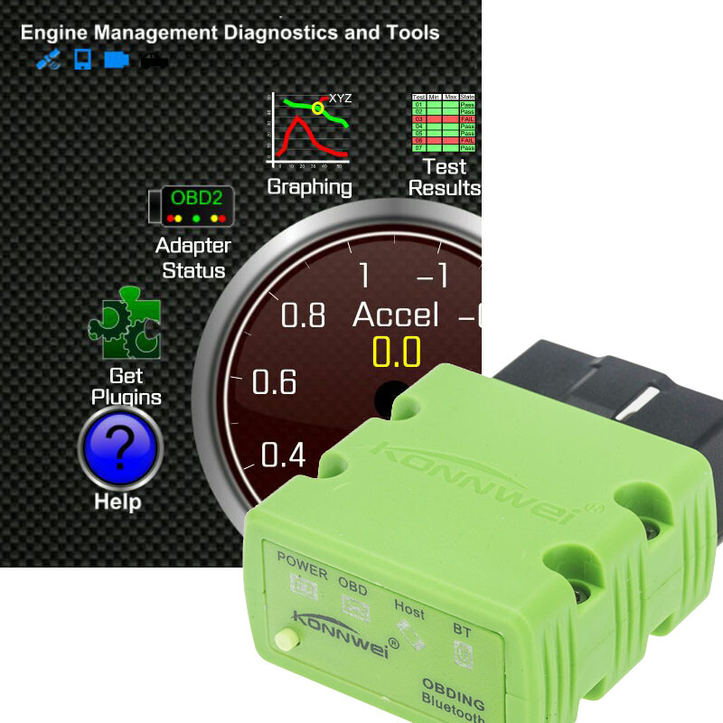 ELM327 OBD2 Bluetooth/WIFI Car Diagnostic Scanner iPhone iOS Andriod Auto Scan