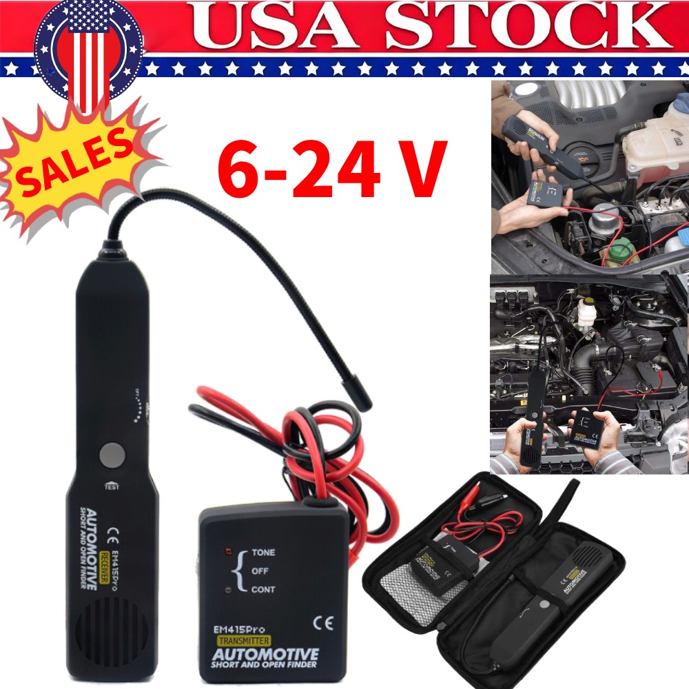 6~42V Digital Automotive Wire Finder Short Open Circuit Tester Cable Car Scanner
