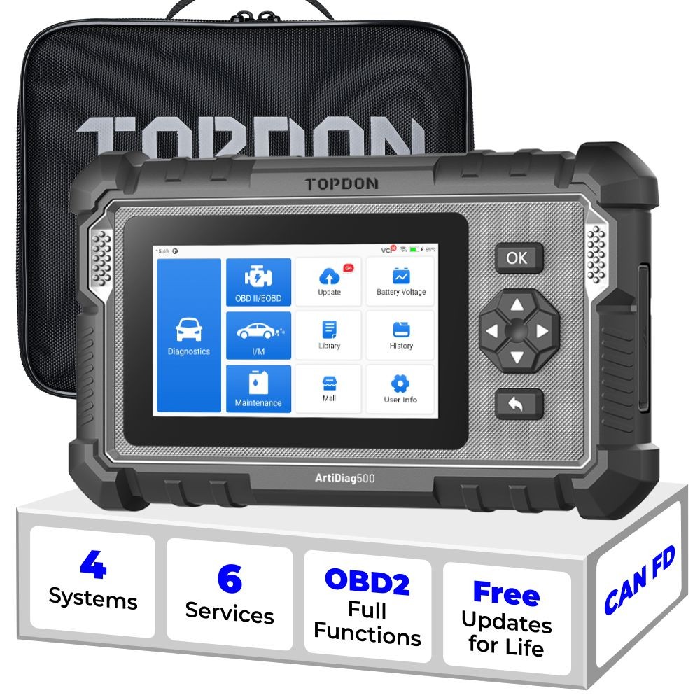 Car Code Reader Scan Tool Engine ABS SRS Transmission Diagnostics