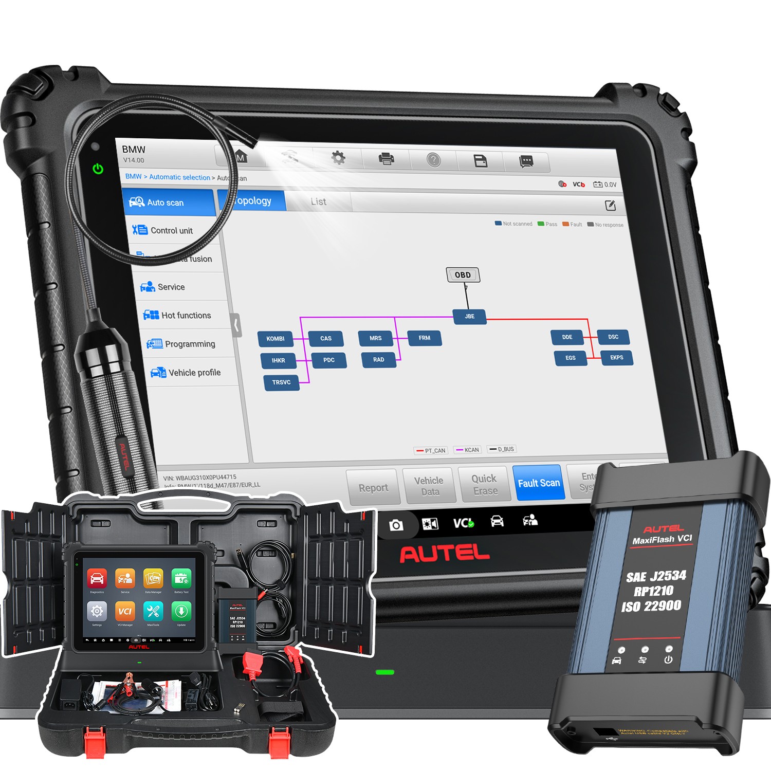 2026 Autel MaxiSys ULTRA Lite ECU Programmer Topology Scanner Diagnostics MS919