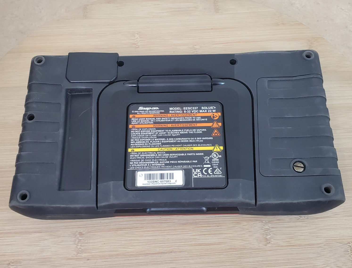 Snap-On EESC337 Solus+ Automotive Diagnostic Scanner 24.2 Car Scan Tool