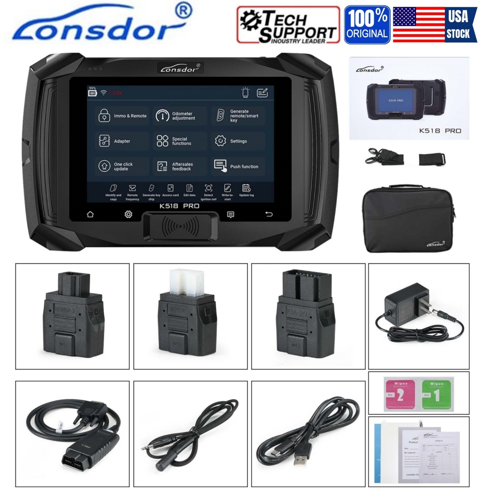 Lonsdor K518 PRO FCV Version Immobilizer All-in-One Prog.rammer 5+5 Car Serie