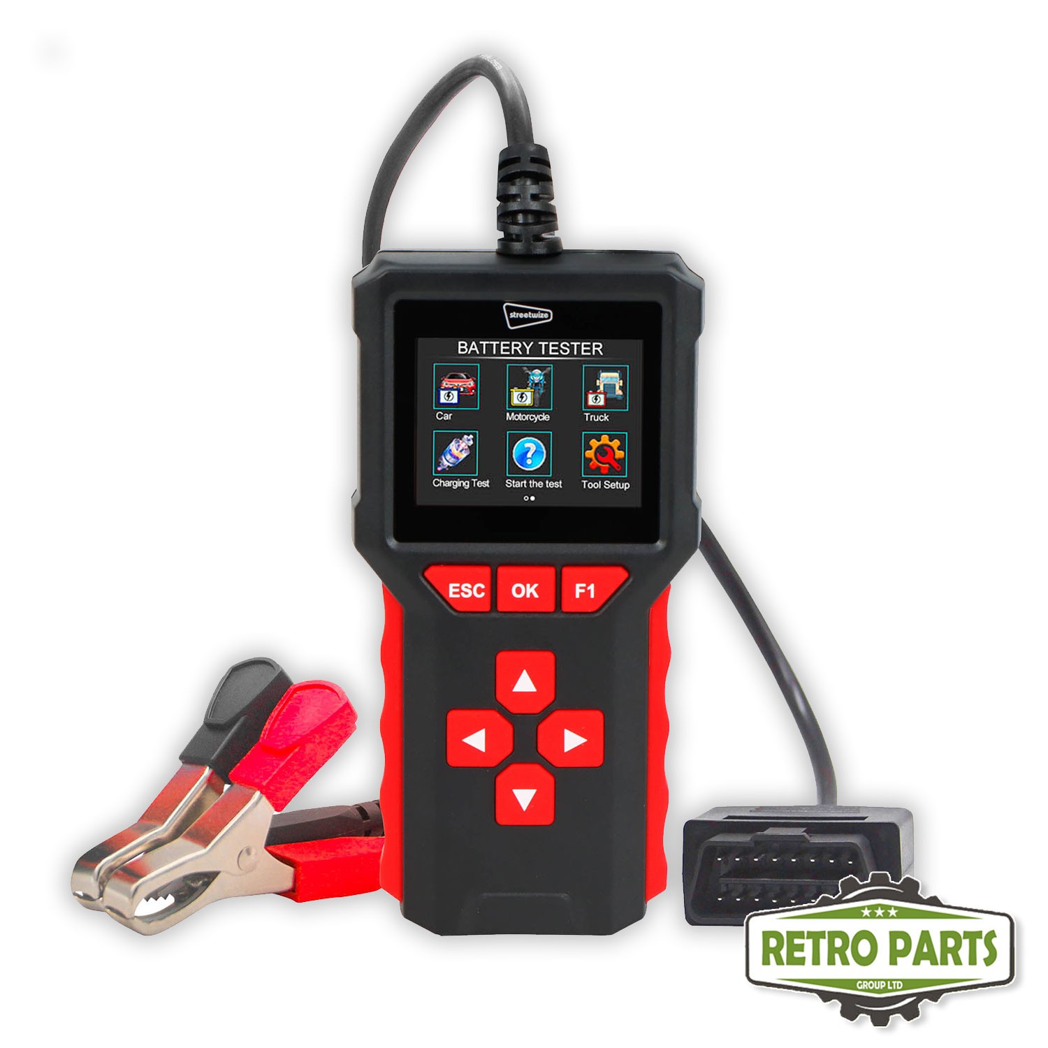 2in1 OBD2 Scanner Battery Tester For Ferrari Diagnostic Reader Code Reset