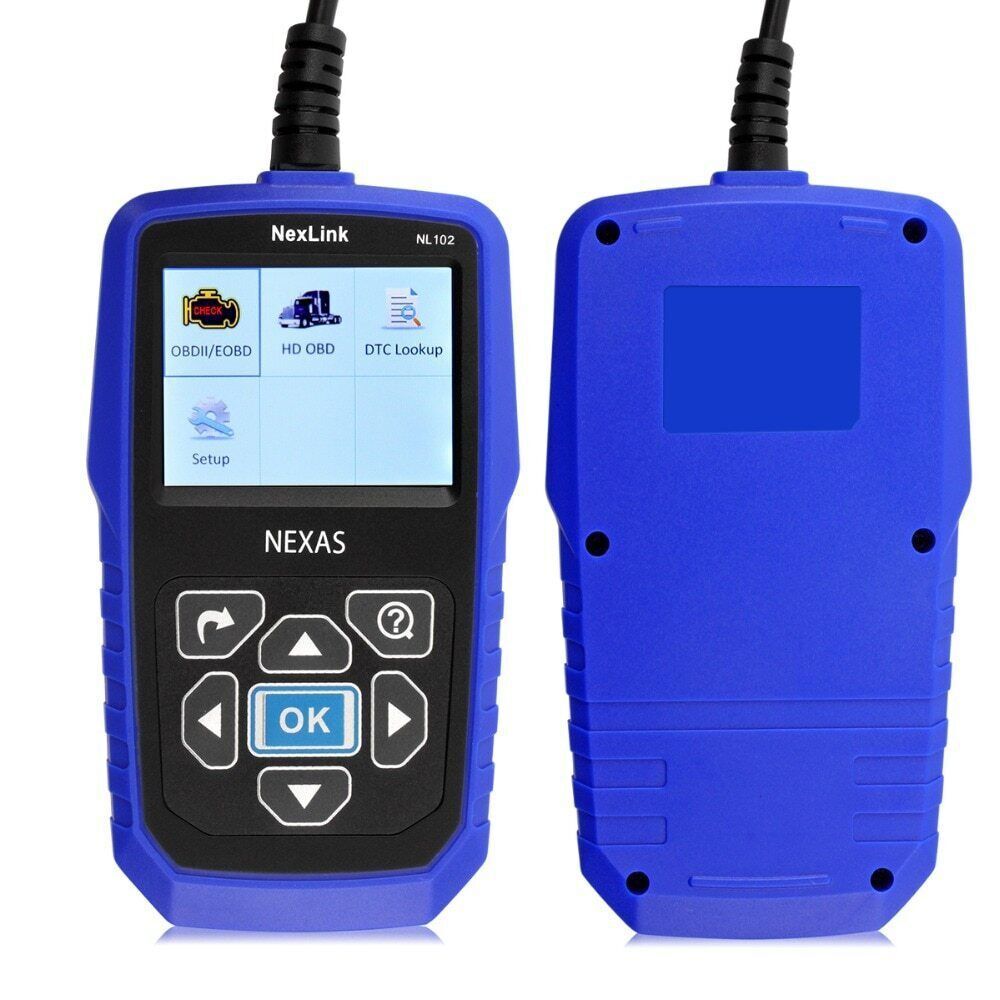 NEXAS NL102 Heavy Duty Diesel Truck Scanner Diagnostic Tool OBD2 HD Code Reader