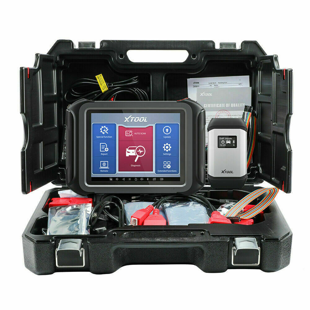 XTOOL D9 Full Systems Diagnostic Scanner E/CU Programming DOIP Tool 42+ Reset
