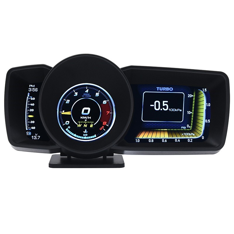 OBD2 Gauge Engine Monitor Scanner Trip Computer For VW GTI Tiguan AUDI A3 A4 A5