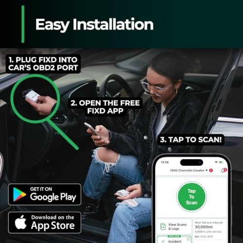 Bluetooth OBD2 Scanner for iPhone & Android – Diagnostic Tool for Car Repairs &