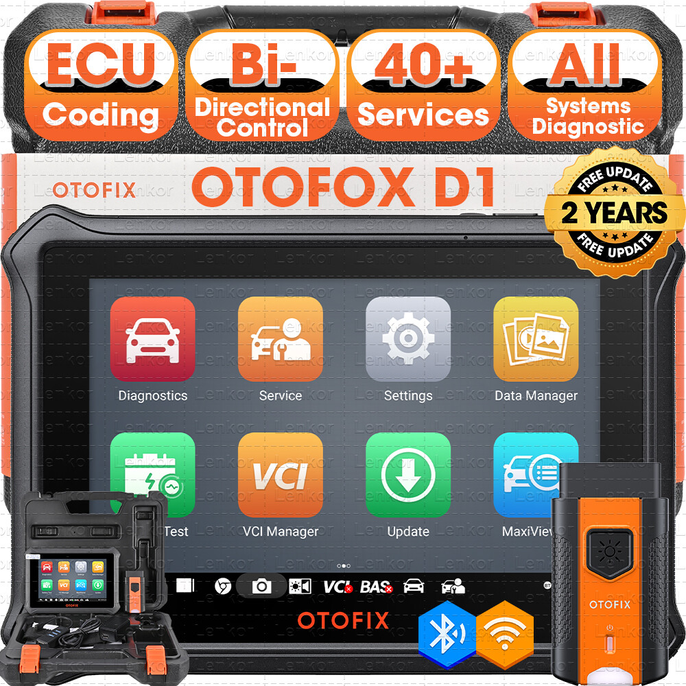 2024 OTOFIX D1 Auto OBD2 Diagnostic Scanner Bidirectional Scan Tool Key Coding
