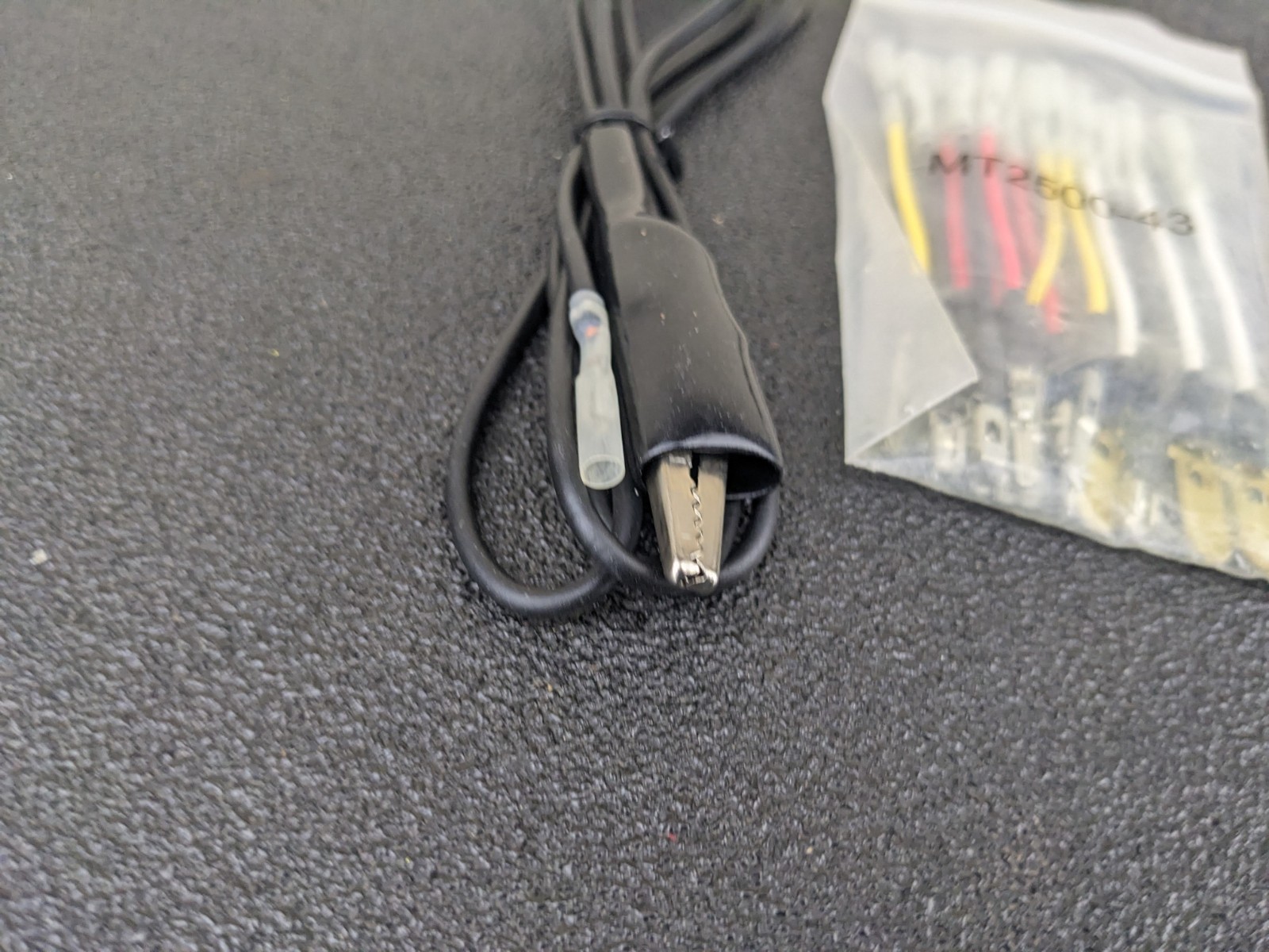 #bo362 Snap On Scanner Lead Adapter Set MT2500-43 W/Alligator Clip NEW
