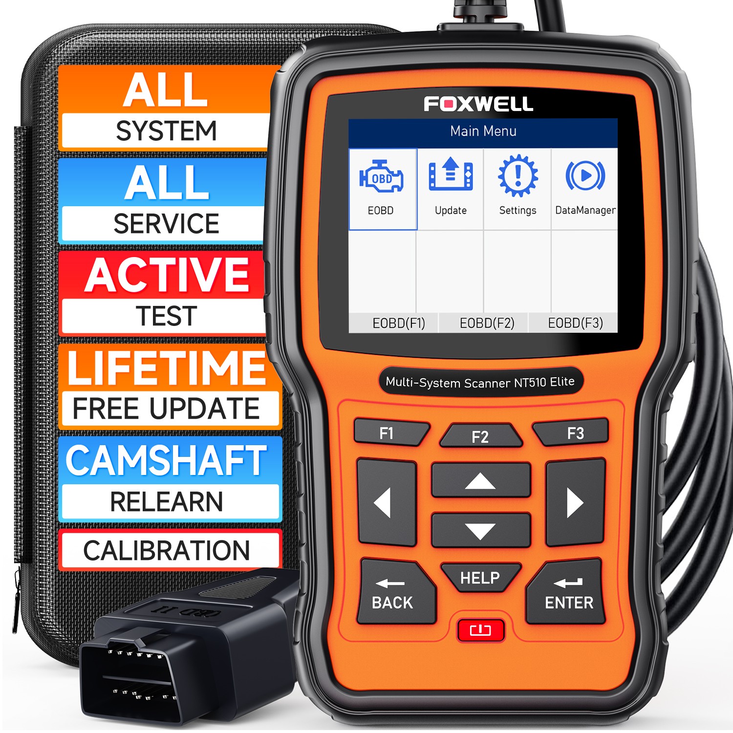 for ISUZU Bidirectional All System Car OBD2 Scanner Diagnostic Tool ABS SRS A/T